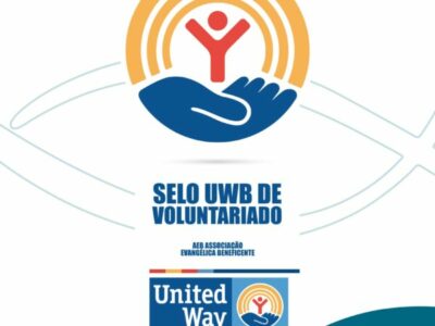 A United Way Brasil concede à AEB o Selo UWB de Voluntariado.