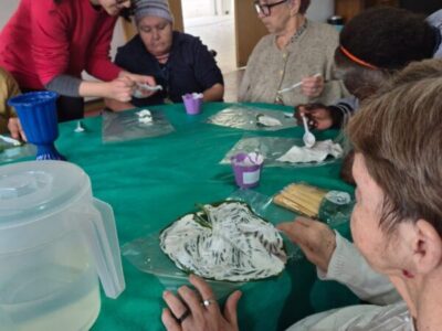 Escultura com Gesso: criatividade e cuidado